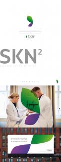 Logo & stationery # 1103934 for Design the logo and corporate identity for the SKN2 cosmetic clinic contest
