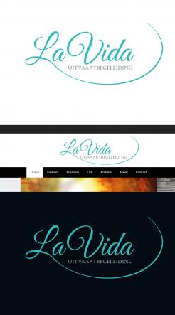 Logo & stationery # 503670 for Develop a fresh cool logo + identity for the launch of La Vida uitvaartbegeleiding.  contest