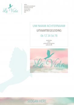 Logo & stationery # 515115 for Develop a fresh cool logo + identity for the launch of La Vida uitvaartbegeleiding.  contest