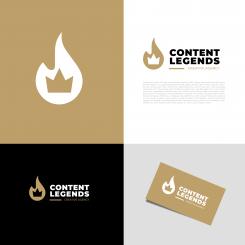 Logo & stationery # 1219010 for Rebranding logo and identity for Creative Agency Content Legends contest
