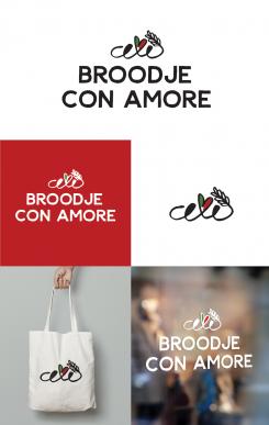 Logo & Huisstijl # 956096 voor Huisstijl voor Broodje  Con Amore   Italiaanse bakkerij  wedstrijd