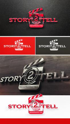 Logo & Huisstijl # 499228 voor Story2tell Mediaproducties wedstrijd