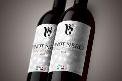 Logo & stationery # 1058958 for Label for a chilled Pinot Nero  Red Wine  from Italy contest