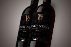 Logo & stationery # 1058959 for Label for a chilled Pinot Nero  Red Wine  from Italy contest