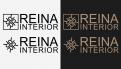 Logo & stationery # 1245271 for Logo for interior design  Reina  stam en staal  contest