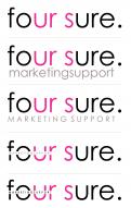 Logo & Huisstijl # 126657 voor FOUR SURE Marketingsupport: wie maakt het mooiste logo + huisstijl? Succes verzekerd! wedstrijd