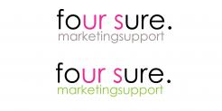 Logo & Huisstijl # 125956 voor FOUR SURE Marketingsupport: wie maakt het mooiste logo + huisstijl? Succes verzekerd! wedstrijd