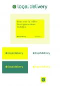 Logo & stationery # 1244809 for LOQAL DELIVERY is the takeaway of shopping from the localshops contest