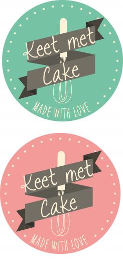 Logo & Huisstijl # 324316 voor Wordt jouw ontwerp de kers op mijn taart? Ontwerp een logo en huisstijl voor Keet met Cake! wedstrijd