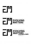 Logo & stationery # 584589 for Logo for Evolving Matters, Giving shape to change contest