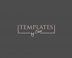 Logo & stationery # 942224 for Create a stylish and creative logo and lay-out for TEMPLATES By Char  contest