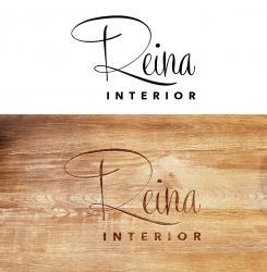 Logo & stationery # 1245304 for Logo for interior design  Reina  stam en staal  contest