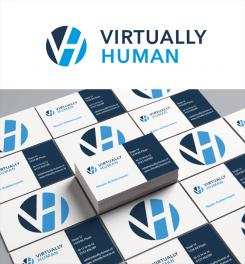 Logo & Huisstijl # 1239191 voor Huisstijl Virtually Human wedstrijd