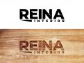 Logo & stationery # 1237621 for Logo for interior design  Reina  stam en staal  contest