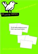 Logo & Huisstijl # 303999 voor Logo & huisstijl - kleuter/basisschool De Witte Merel (België) wedstrijd