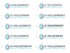 Logo & stationery # 364574 for Design a new logo and corporate identity for D-VELOPMENT | buildings, area's, regions contest