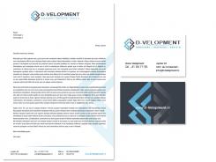 Logo & stationery # 365921 for Design a new logo and corporate identity for D-VELOPMENT | buildings, area's, regions contest