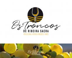 Logo & Huisstijl # 1074103 voor Huisstijl    logo met ballen en uitstraling  Os Troncos de Ribeira Sacra  Viticultural heroica   Vinedos e Vinos wedstrijd