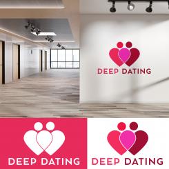 Logo & stationery # 1075620 for Logo for a new dating event  DeepDating! contest