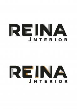 Logo & stationery # 1238260 for Logo for interior design  Reina  stam en staal  contest