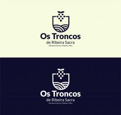 Logo & Huisstijl # 1074431 voor Huisstijl    logo met ballen en uitstraling  Os Troncos de Ribeira Sacra  Viticultural heroica   Vinedos e Vinos wedstrijd