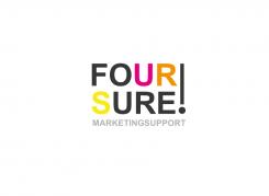 Logo & Huisstijl # 126649 voor FOUR SURE Marketingsupport: wie maakt het mooiste logo + huisstijl? Succes verzekerd! wedstrijd