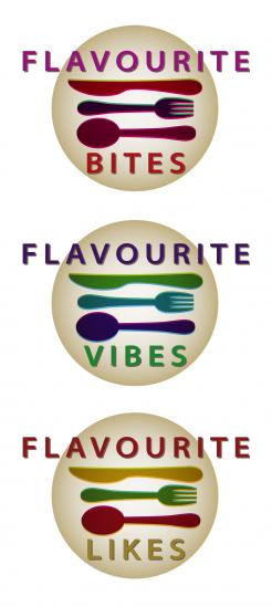 Logo & Huisstijl # 758988 voor Flavourite Bites in need of favorite design wedstrijd