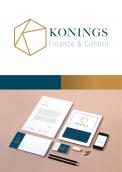 Logo & stationery # 959372 for Konings Finance   Control logo and corporate identity requested for a starter at interim assignments contest