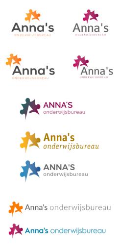 Logo & Huisstijl # 909303 voor Opvallend en professioneel logo gezocht voor Anna's Onderwijsbureau wedstrijd