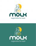 Logo & Huisstijl # 1046342 voor Beeldmerk en letterlogo   veganistische kaas wedstrijd