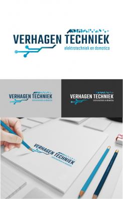 Logo & Huisstijl # 1292676 voor Ontwerp een strak en clean design voor installateur elektrotechniek en domotica wedstrijd