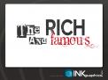 Logo & Huisstijl # 219814 voor Logo/Huisstijl voor Coverband 'the rich and famous' wedstrijd