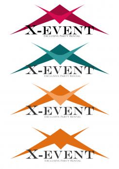 Logo & stationery # 325525 for Logo + home style for renting company: X-event contest