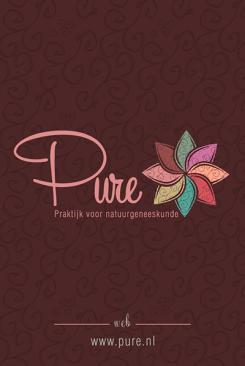 Logo & Huisstijl # 502910 voor Logo voor Praktijk voor natuurgeneeskunde – Pure wedstrijd