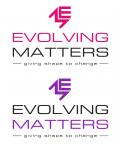 Logo & stationery # 581132 for Logo for Evolving Matters, Giving shape to change contest