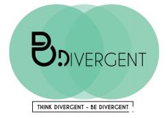 Logo & stationery # 539645 for Think Divergent. Be Divergent! contest