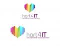 Logo & Huisstijl # 324294 voor Wie laat mijn Hart4IT spreken? wedstrijd