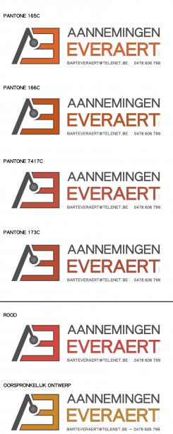 Logo & Huisstijl # 161175 voor Aannemingen Everaert BVBA wedstrijd