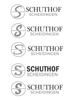 Logo & Huisstijl # 1296961 voor Logo voor mijn praktijk ’ Schuthof Scheidingen’ voor echtscheidingsadvies wedstrijd