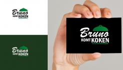 Logo & stationery # 1297410 for Logo for ’Bruno komt koken’ contest