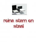 Logo & stationery # 1238440 for Logo for interior design  Reina  stam en staal  contest