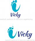 Logo & Huisstijl # 457560 voor Pedicurepraktijk Vicky wedstrijd