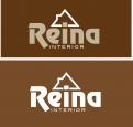 Logo & stationery # 1236371 for Logo for interior design  Reina  stam en staal  contest