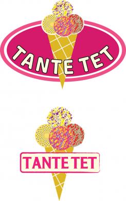 Logo & Huisstijl # 1051996 voor Tante Tet IJs met veel toppings  ijs als beleving  wedstrijd