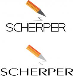 Logo & Huisstijl # 432137 voor Rotterdams onderzoeks- en adviesbureau Scherper zoekt passend logo+huisstijl wedstrijd