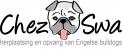 Logo & stationery # 620538 for Chez Swa! Design a logo for a rescue and rehoming shelter for the English bulldog contest