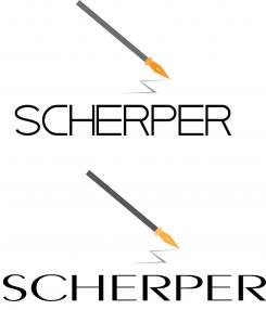 Logo & Huisstijl # 432167 voor Rotterdams onderzoeks- en adviesbureau Scherper zoekt passend logo+huisstijl wedstrijd