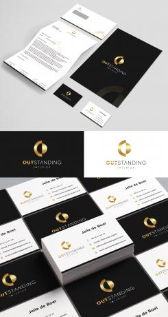 Logo & stationery # 1152058 for logo   corporate identity for a firm in interior design contest