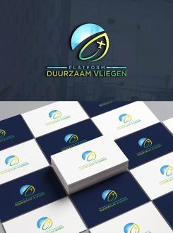 Logo & stationery # 1054381 for Logo and corporate identity for Platform Duurzaam Vliegen contest