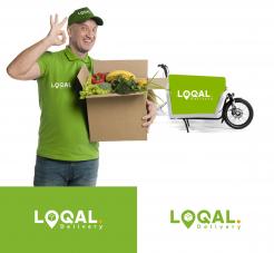 Logo & Huisstijl # 1249814 voor LOQAL DELIVERY is de thuisbezorgd van boodschappen van de lokale winkeliers  wedstrijd